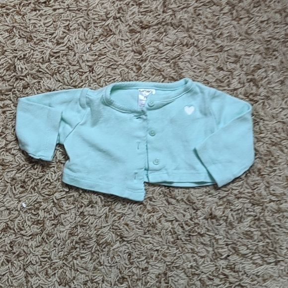 Carter's Newborn Cardigan SZ NB - Picture 1 of 5